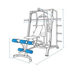 Multi-Station Gym Equipment Covers