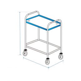 Trolley/Tray Cart Covers - Design 1