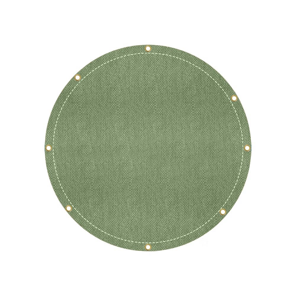 Round Canvas Tarps