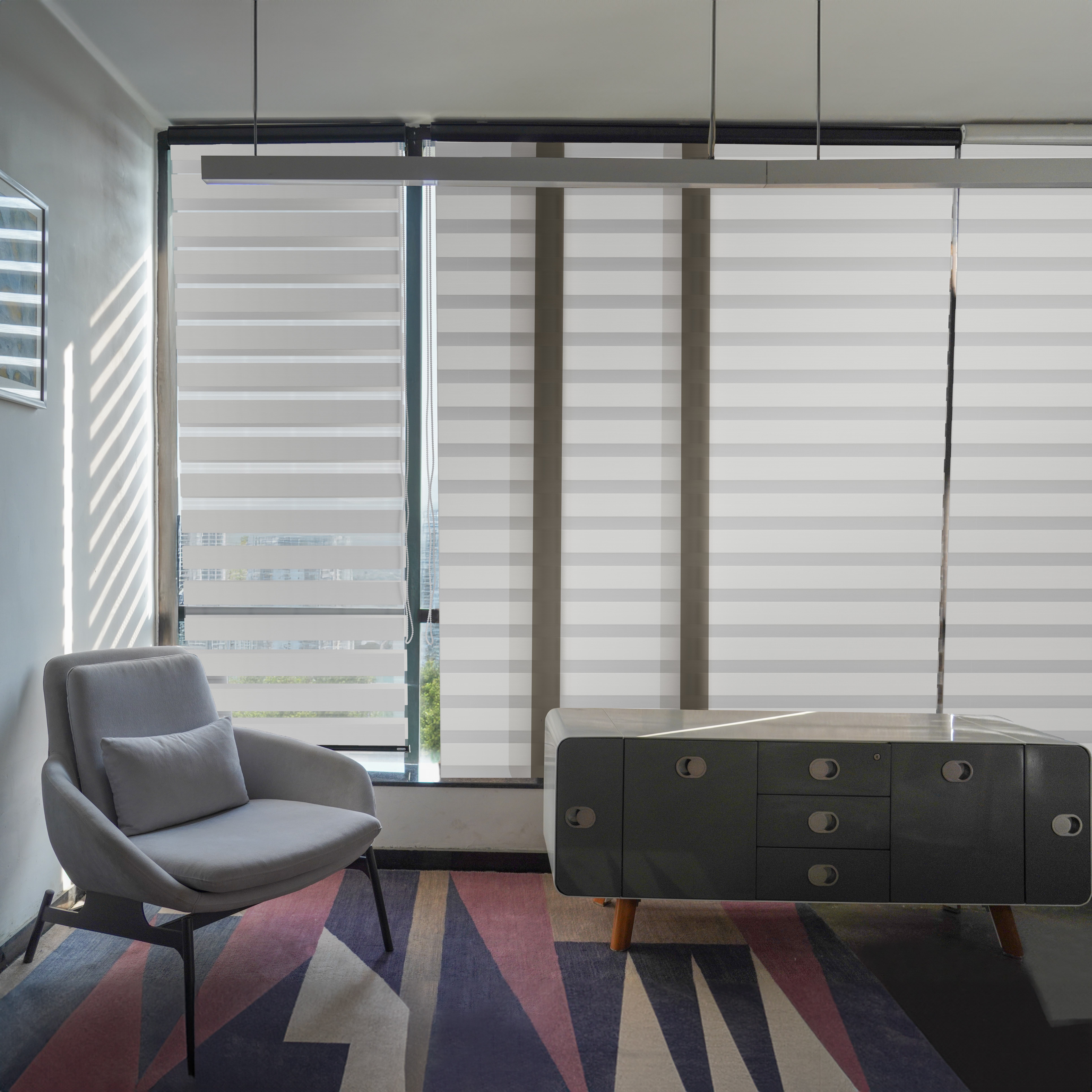 Vintage Zebra Shades