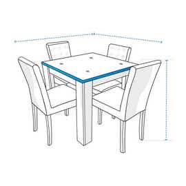 product photo of Custom Outdoor Bar Table Set Covers