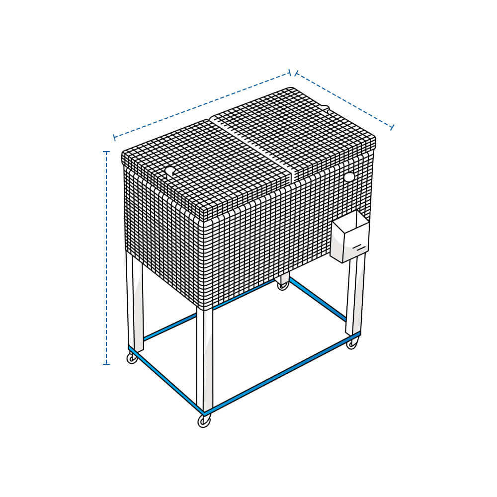 Outdoor Cooler Cart Custom Covers