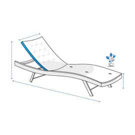 product photo of Outdoor Chaise Lounge Custom Covers