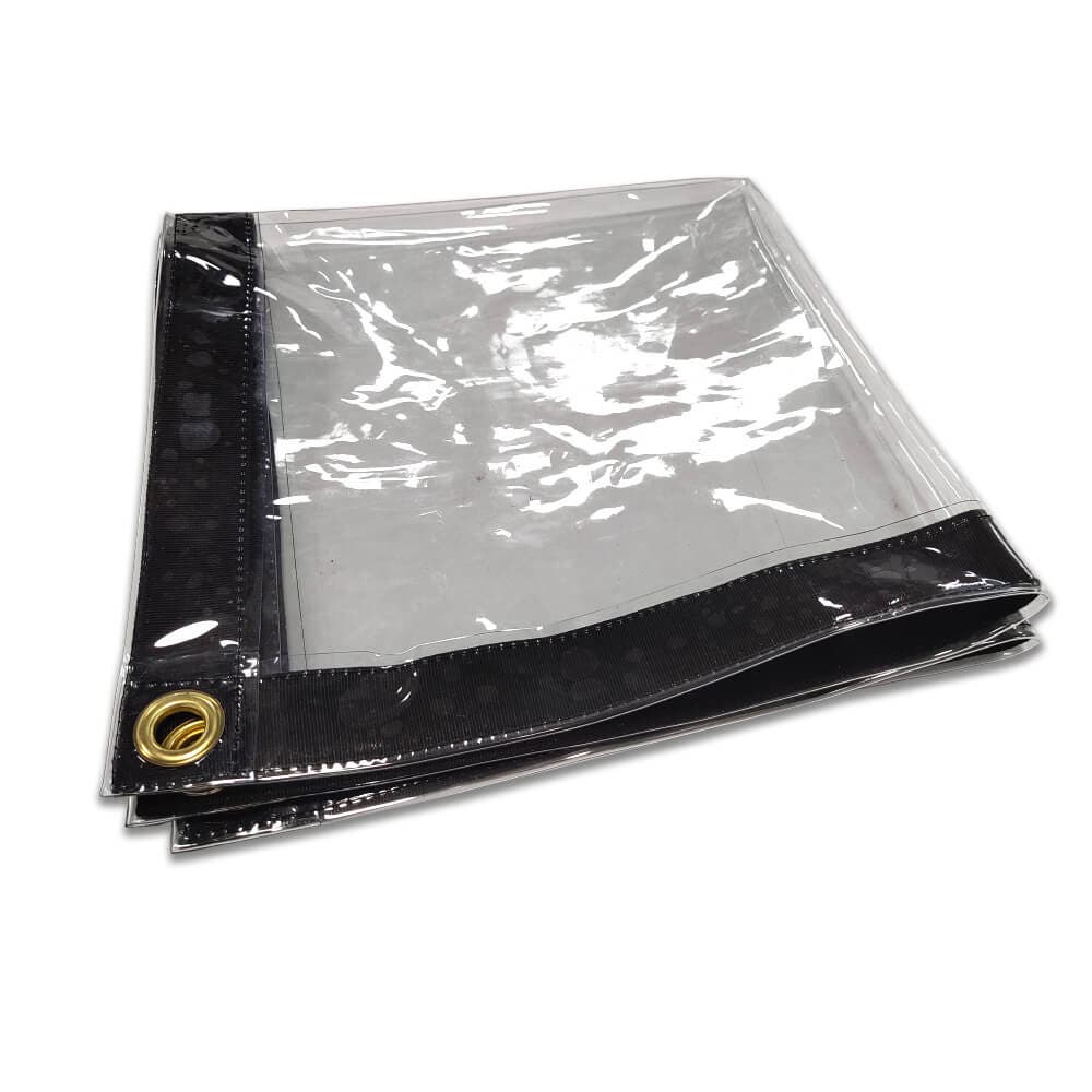 Clear Vinyl Tarp, 20mil, Size: 1.8m x 3m