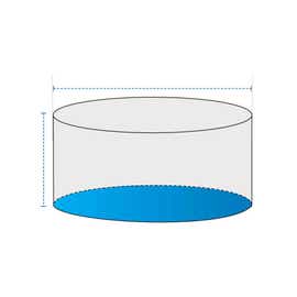 product photo of Clear Vinyl Covers - Round/Cylinder Shape
