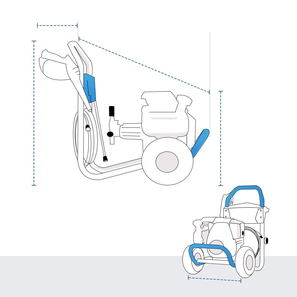 Gas-Powered Pressure Washer Custom Covers - Product image