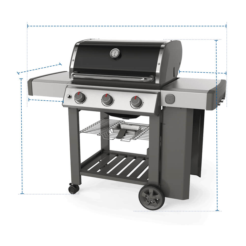 BBQ Cover for Weber Genesis II E-310 Gas BBQ