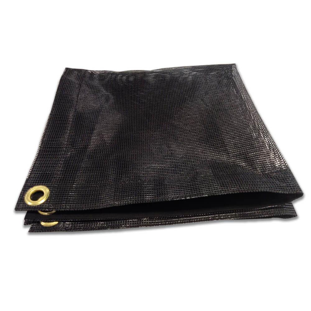 High Strength Mesh Tarp, 6oz, Size: 3.7m x 3.7m