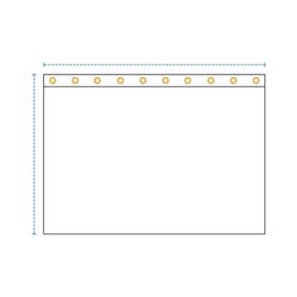 product photo of Clear Vinyl Curtains