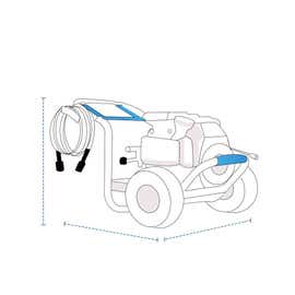 product photo of Pressure Washer with Hose Reel Covers