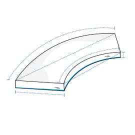 product photo of Curved Cushion Cover