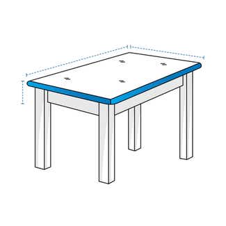 Rectangle Table Top Covers