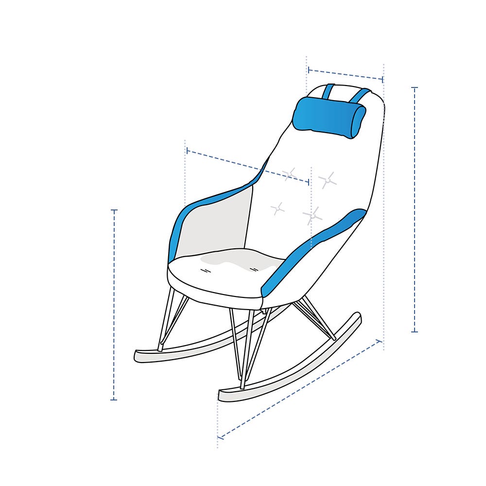 Rocking Chair Covers in Design 8 at Best Prices | Covers & All AU