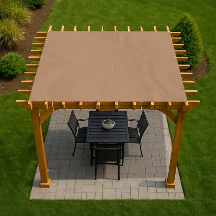 Custom Pergola Shade Covers