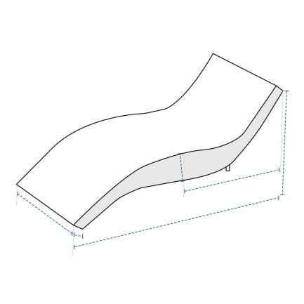 Contour Chaise Lounge Custom Covers