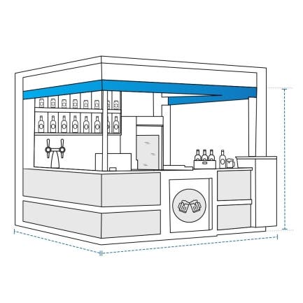 Custom RMU Cover - Three Sides Open