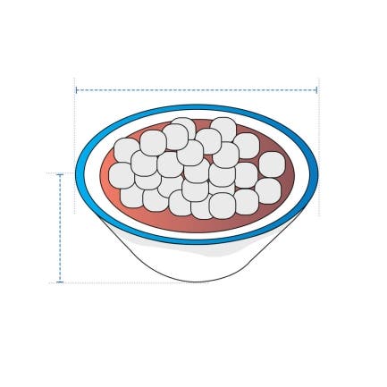 Round Fire Bowl Custom Covers