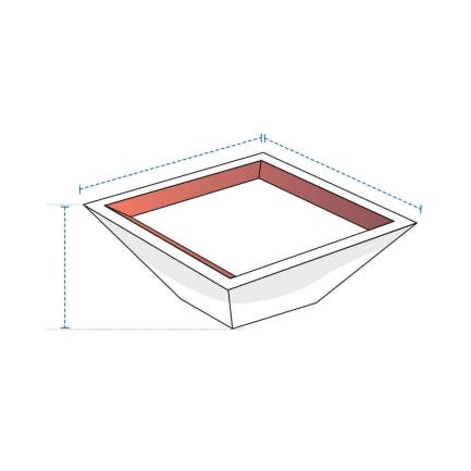 Square Fire Bowl Custom Covers
