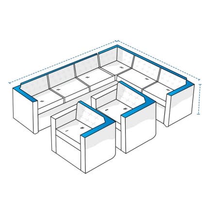 Corner Sofa/Lounge Covers