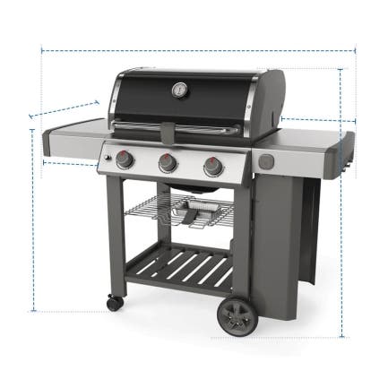 BBQ Cover for Weber Genesis II SE-310 Gas BBQ
