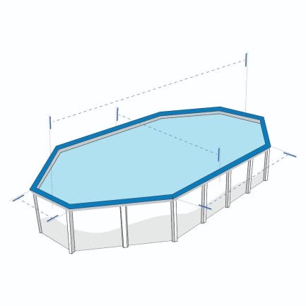 Grecian Pool Covers - Above Ground