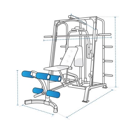 Multi-Station Gym Equipment Covers