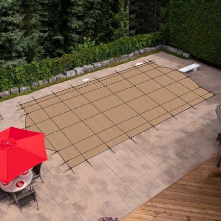 Roman Pool Cover - No Steps