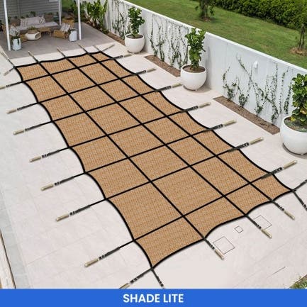 Rectangular Pool Cover - No Steps