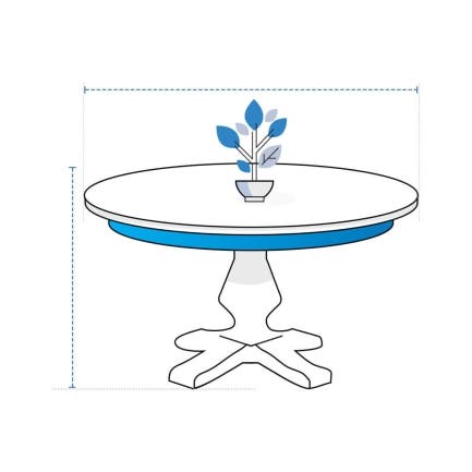 Round Side Tables Covers