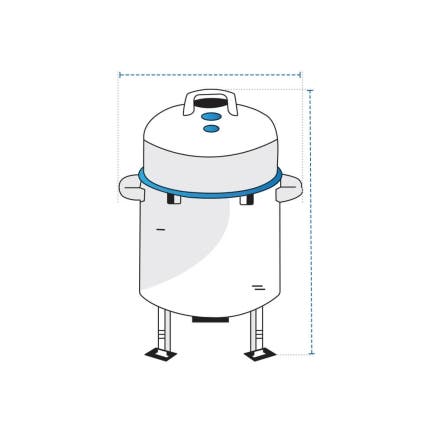 Round Smoker BBQ/Grill Covers