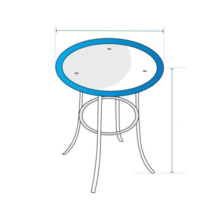 Round Patio Table Custom Covers