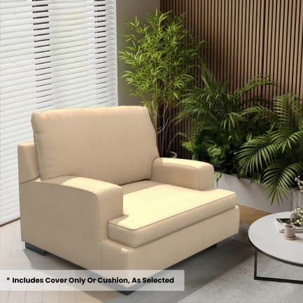 Sunbrella T Shape Cushion Cover