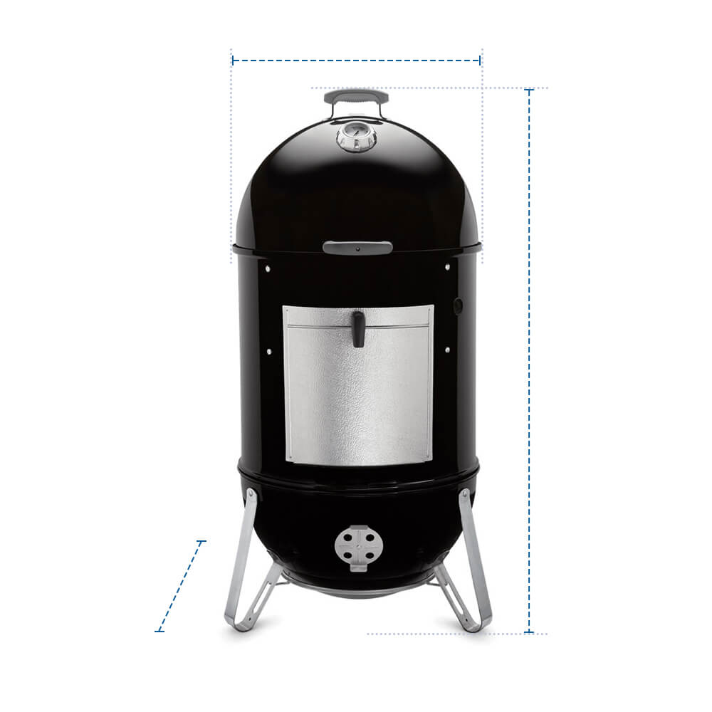 BBQ Cover for Weber Smokey Mountain Cooker Smoker 57cm