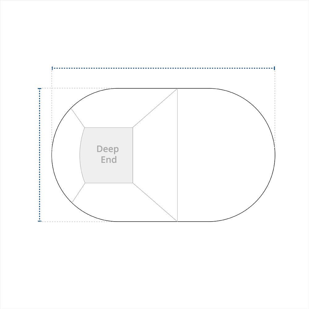 Oval Solar Pool Cover - Product image