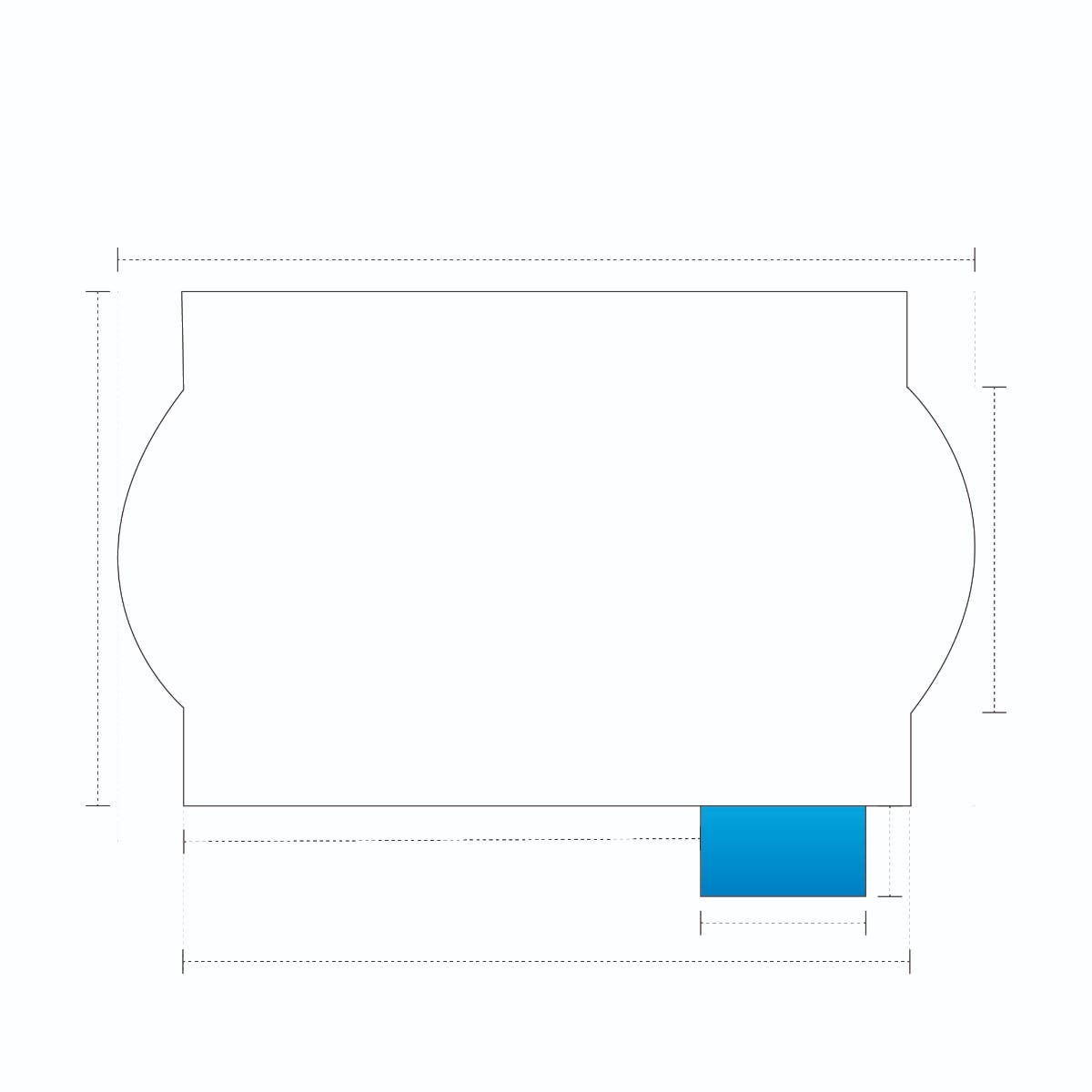 Roman Pool Cover - Left/Right Steps